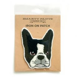 Smarty Pants Paper Co. Chenille Boston Terrier Patch NEW ARRIVALS
