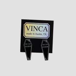 Dead Inside Post Earrings By Vinca ACCESSORIES