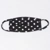 Watermelon Fashion Black & White Polka Dot Face Mask ACCESSORIES