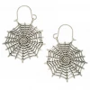 ZAD Spiderweb Hoop Earrings ACCESSORIES