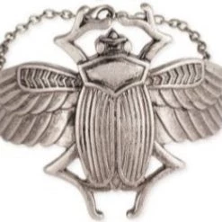 ZAD ACCESSORIES Scarab Beetle Bracelet - Silver