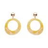 Erstwilder Essentials Statement Circle Drop Earrings - Yellow NEW ARRIVALS 2 Erstwilder Essentials Statement Circle Drop Earrings - Yellow NEW ARRIVALS