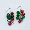Clear Color Shop Multi-Color Jingle Bells Dangle Earrings
