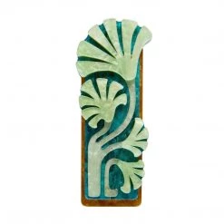 Erstwilder ACCESSORIES Art Nouveau Collection Fronds Of Fortune Brooch