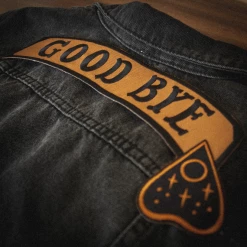 Ectogasm "Good Bye" Banner Back Patch - Brown EVERYTHING ELSE