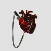Stabbed Heart Brooch By Vinca ACCESSORIES