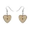 Erstwilder ACCESSORIES Paris Holiday Collection Heart Of Caché Dangle Earrings