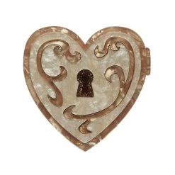 Erstwilder Paris Holiday Collection Heart Of Caché Brooch