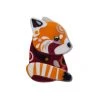 Erstwilder Pete Cromer The Rakish Red Panda Mini Brooch
