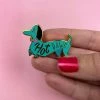 Erstwilder Liz Harry Hot Dawg! Enamel Pin