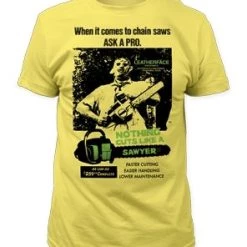Impact Merchandising NEW ARRIVALS Texas Chainsaw Massacre Cuts Like A Sawyer T-Shirt