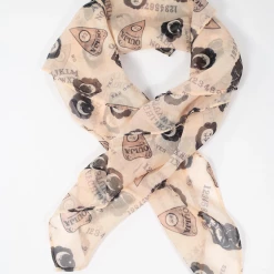 Ouija X Unique Vintage Ouija Board Print Scarf