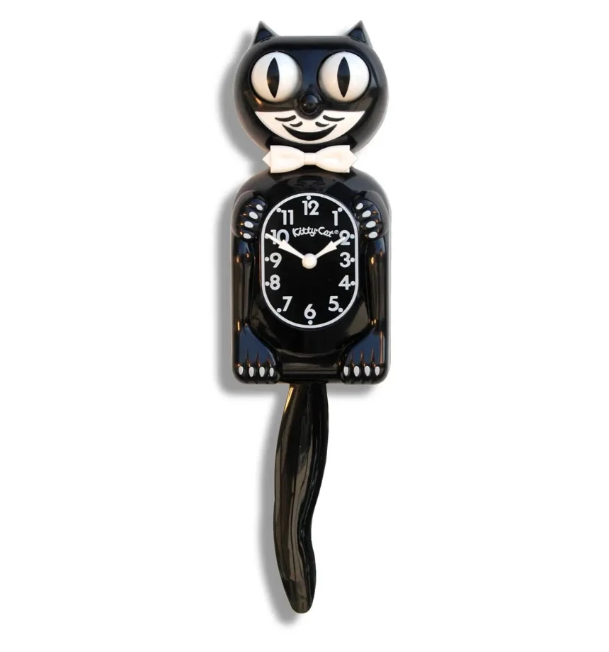 California Clock Company Classic Black Kitty-Cat Klock EVERYTHING ELSE 3 California Clock Company Classic Black Kitty-Cat Klock EVERYTHING ELSE