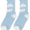 Girly Accessories Cloud Crew Socks