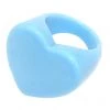 Girly Accessories Heart Ring - Blue