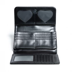 Lux De Ville Lady Lux Wallet In Black Shiny
