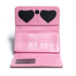 Lux De Ville ACCESSORIES Lady Lux Wallet In Bashful Blush Sparkle