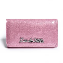 Lux De Ville ACCESSORIES Lady Lux Wallet In Bashful Blush Sparkle