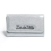 Lux De Ville Lady Lux Wallet In Silver Sparkle ACCESSORIES 1 Lux De Ville Lady Lux Wallet In Silver Sparkle ACCESSORIES