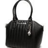 Lux De Ville Lady Vamp Tote In Black Matte