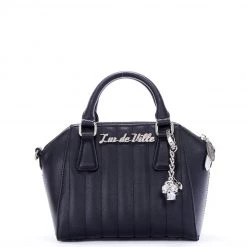 Lux De Ville Mini Lady Vamp Tote In Black Matte ACCESSORIES