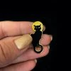 Erstwilder Art Nouveau Collection Le Chat Noir Enamel Pin