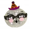 ACCESSORIES Luna Spooks Brooch By Johanna Parker X Lipstick & Chrome