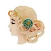 Erstwilder Art Nouveau Collection Mademoiselle Bernhardt Brooch