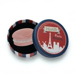 Erstwilder ACCESSORIES Paris Holiday Collection Magnifique Macaron Brooch