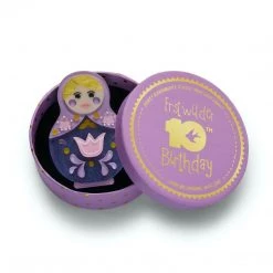 Erstwilder 10th Birthday Collection Matryoshka Memories Brooch ACCESSORIES