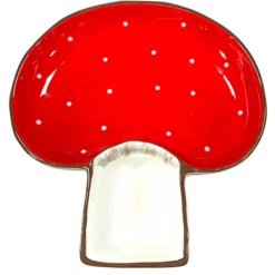 Streamline EVERYTHING ELSE Mushroom Sectioned Serving Dish