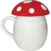 Streamline Mushroom Mug With Lid
