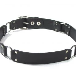 Mascorro Leather Ring Belt In Black NEW ARRIVALS