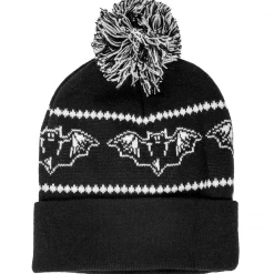 Sourpuss Clothing ACCESSORIES Nokturnal Bats Knit Hat