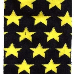 Hollywood Mirror Yellow Stars Ankle Socks