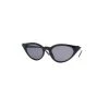 Pop Fashionwear Double Point Cat Eye Sunglasses In Black ACCESSORIES