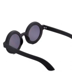 Anzell Round Sunglasses In Matte Black