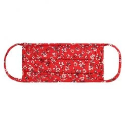 MYS Wholesale ACCESSORIES Red Floral Print Face Mask