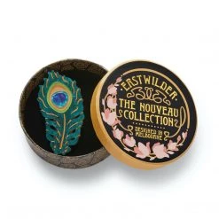 Erstwilder Art Nouveau Collection The Royal Eye Brooch ACCESSORIES