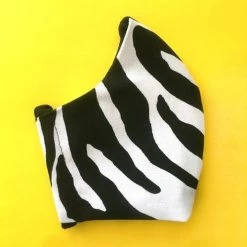 Zebra Print Idol Masque By Rock Roll Repeat ACCESSORIES