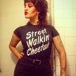 Rock Roll Repeat APPAREL Street Walkin' Cheetah Women's T-Shirt