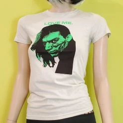 Rock Roll Repeat Love Me Women's T-Shirt In Off-White APPAREL