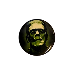 Rock Rebel Frankenstein's Monster Button