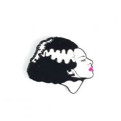 Rock Rebel EVERYTHING ELSE Bride Of Frankenstein Enamel Pin