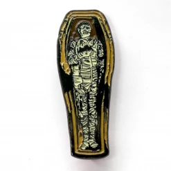 Rock Rebel The Mummy Coffin Enamel Pin
