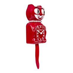 California Clock Company EVERYTHING ELSE Scarlet Lady Kit-Cat Klock