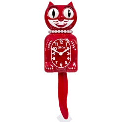 California Clock Company EVERYTHING ELSE Scarlet Lady Kit-Cat Klock