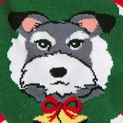 Sock It To Me! ACCESSORIES Men's "Deck The Paws" Crew Sock