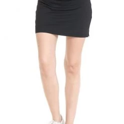 Awesome J Black Knit Skort APPAREL