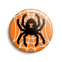 Monsterologist EVERYTHING ELSE Spider Halloween Button